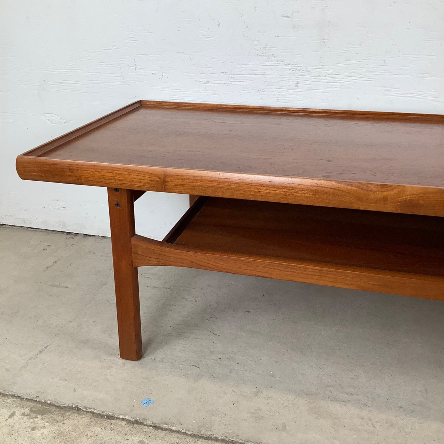 Scandinavian Modern Teak Coffee Table - image-1