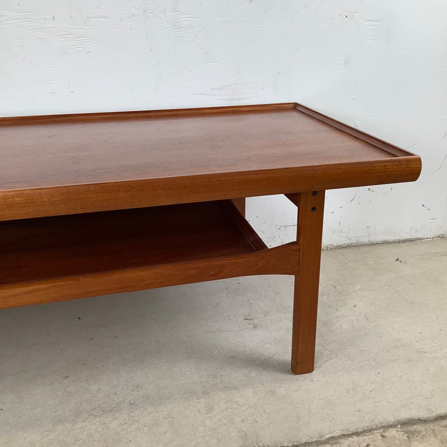 Scandinavian Modern Teak Coffee Table - image-2