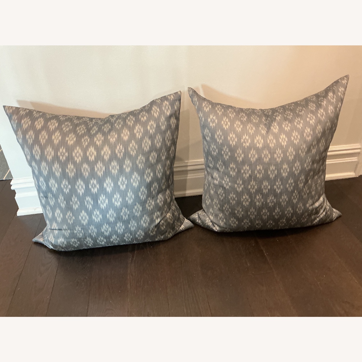 Blue Silk Pillows - image-3