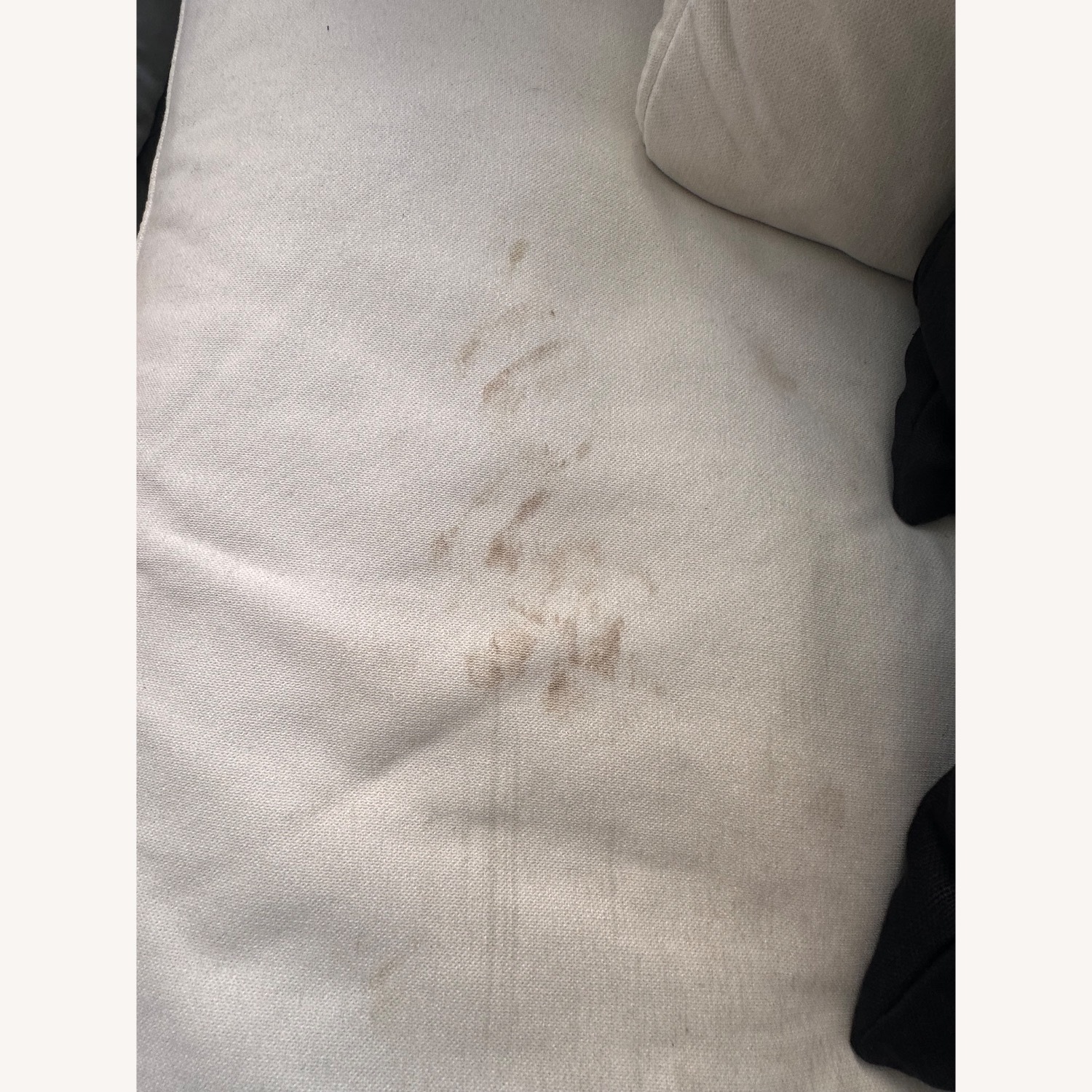 Nixon White Fabric 4-piece Modular Sectional - image-4