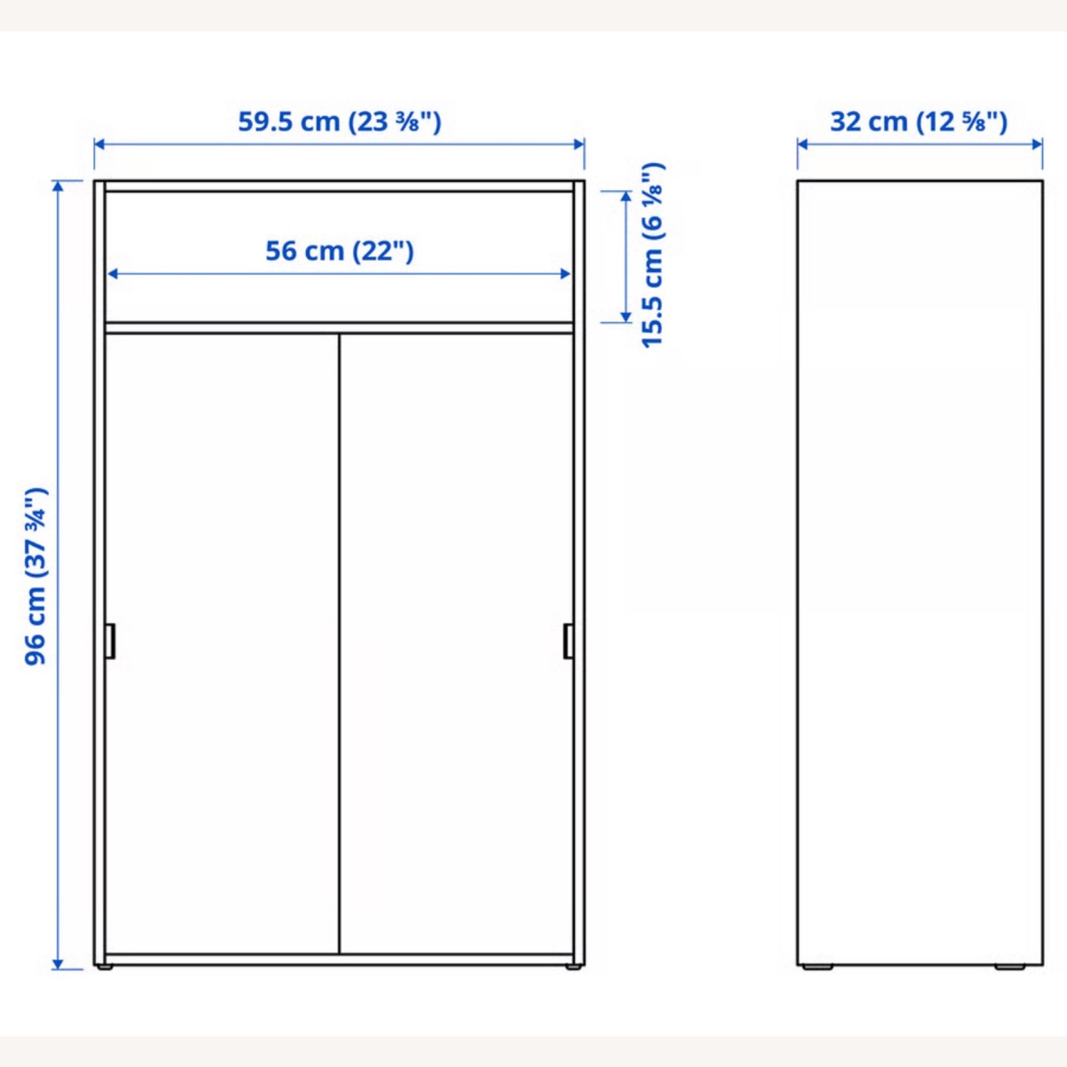IKEA SPIKSMED Storage Set of 2 - image-4
