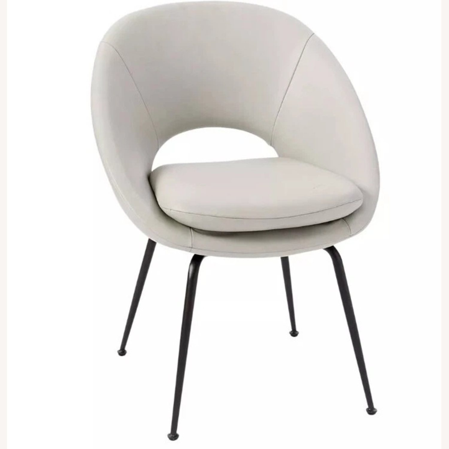 West Elm Upholstered Orb Chair - image-5