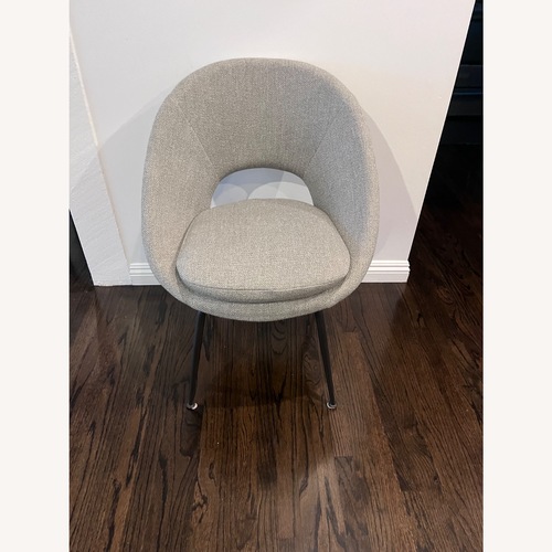 Used West Elm Upholstered Orb Chair for sale on AptDeco