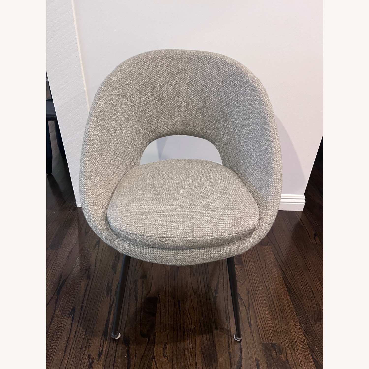 West Elm Upholstered Orb Chair - image-3