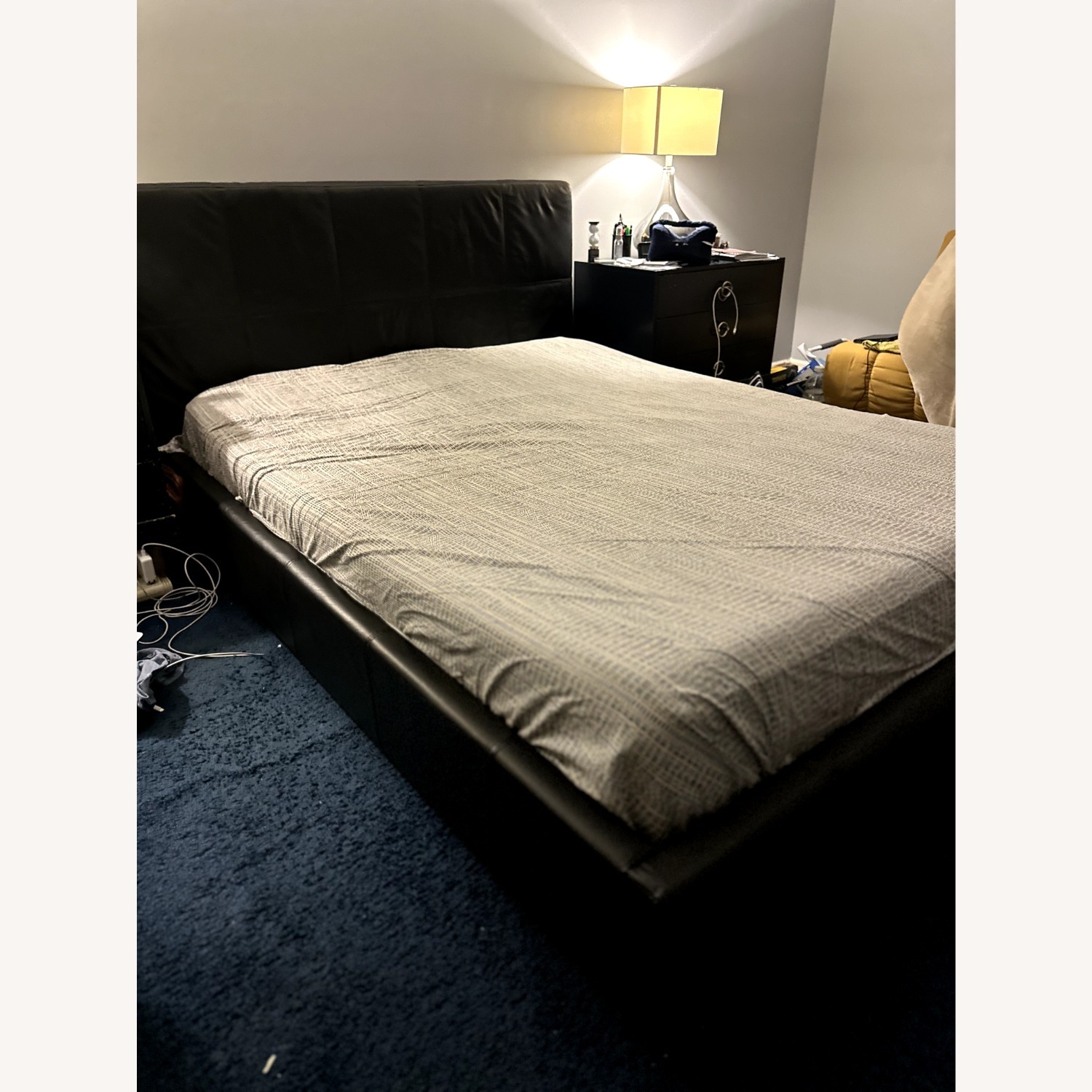 IKEA Folldal Padded Bed Frame  - image-2