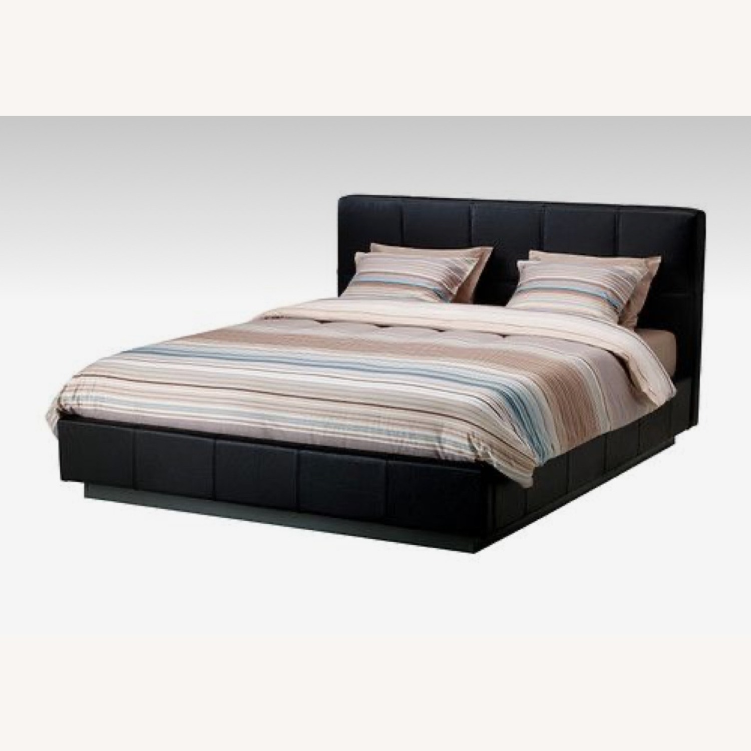 IKEA Folldal Padded Bed Frame  - image-1