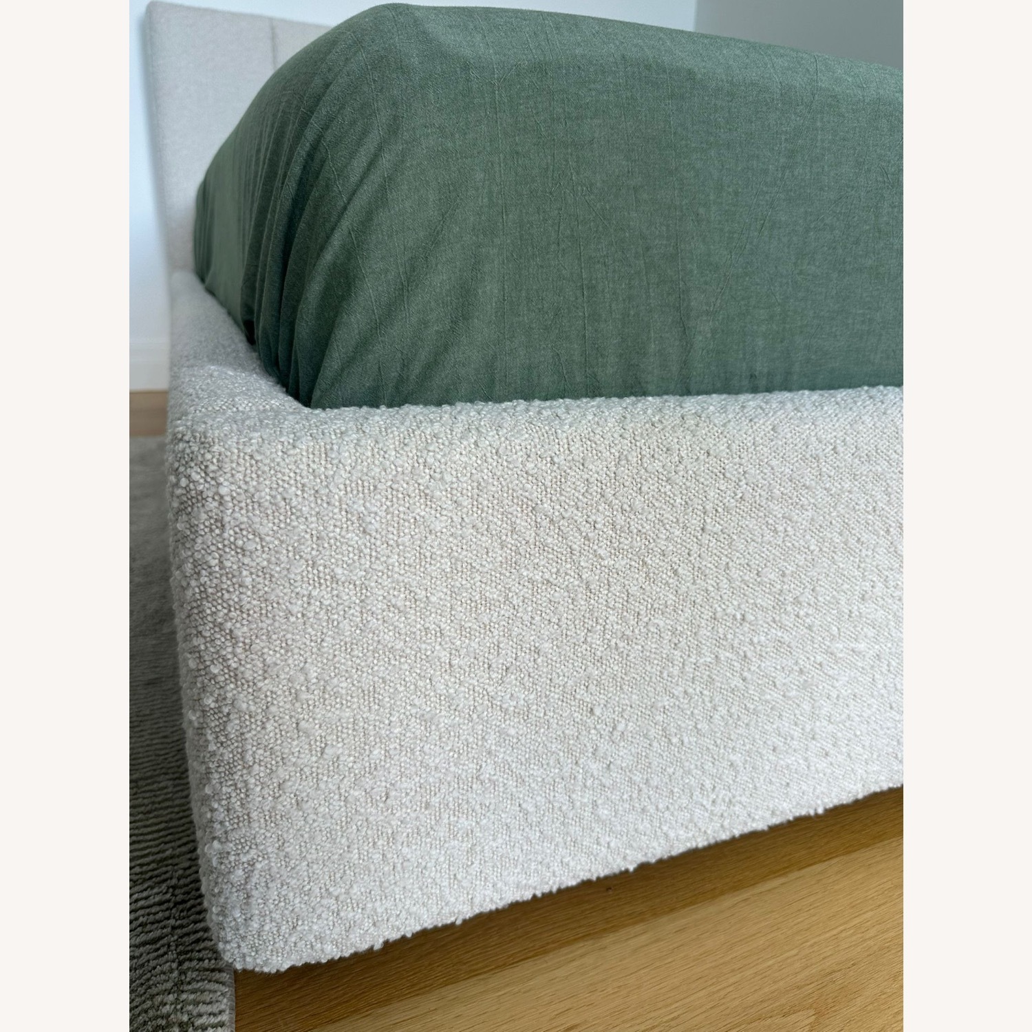 Ruthie Upholstered Queen Bed Cream - image-6