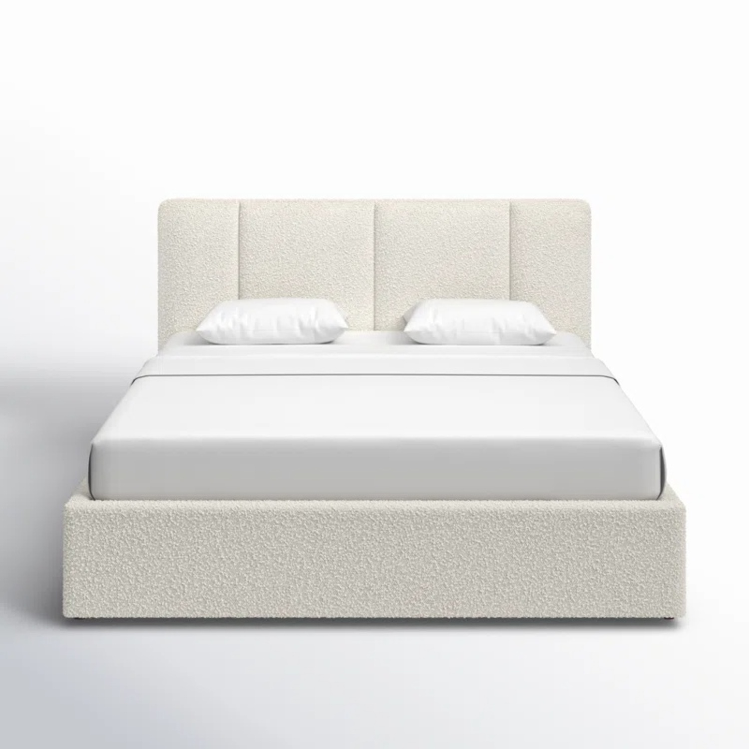 Ruthie Upholstered Queen Bed Cream - image-9