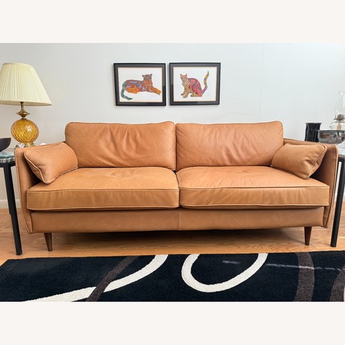 Used Reese Sofa - Palermo Cognac by Four Hands for sale on AptDeco