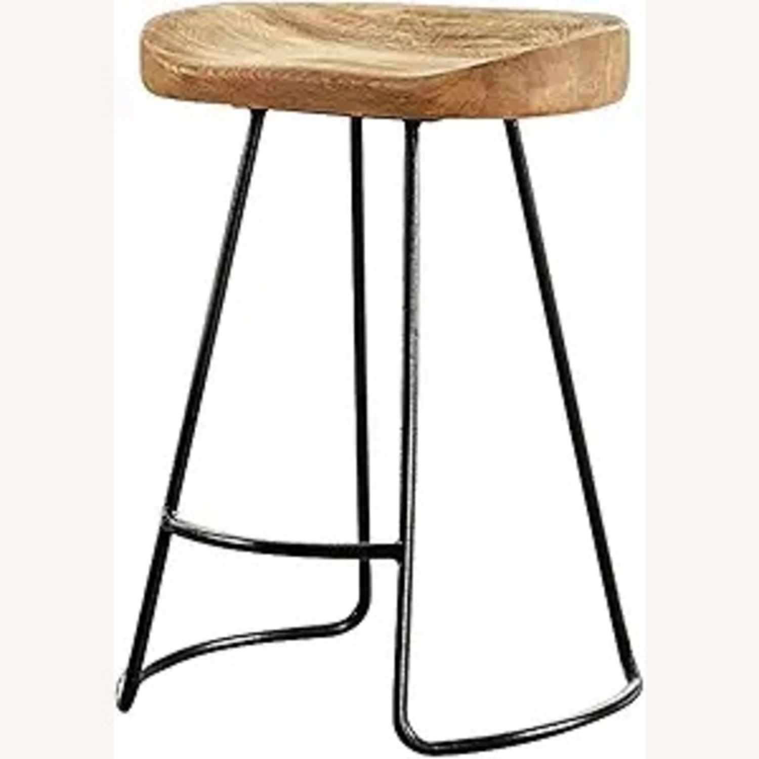 Solid Mango Wood Bar Stool - image-4