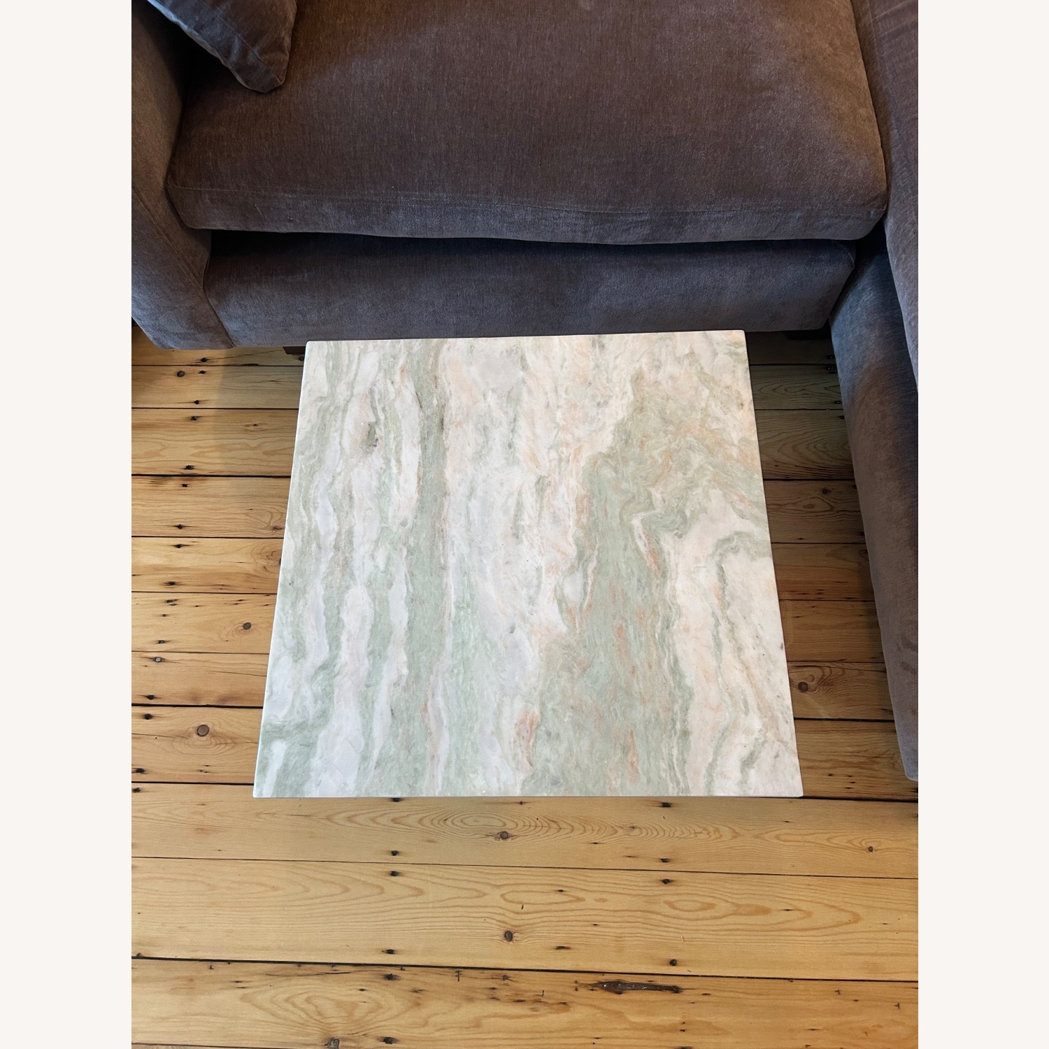 CB2 Travertine Table - Medium - image-4