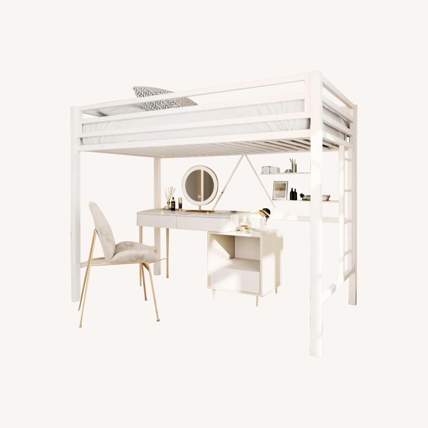 ikalido Metal Loft Bed Twin Size - image-0