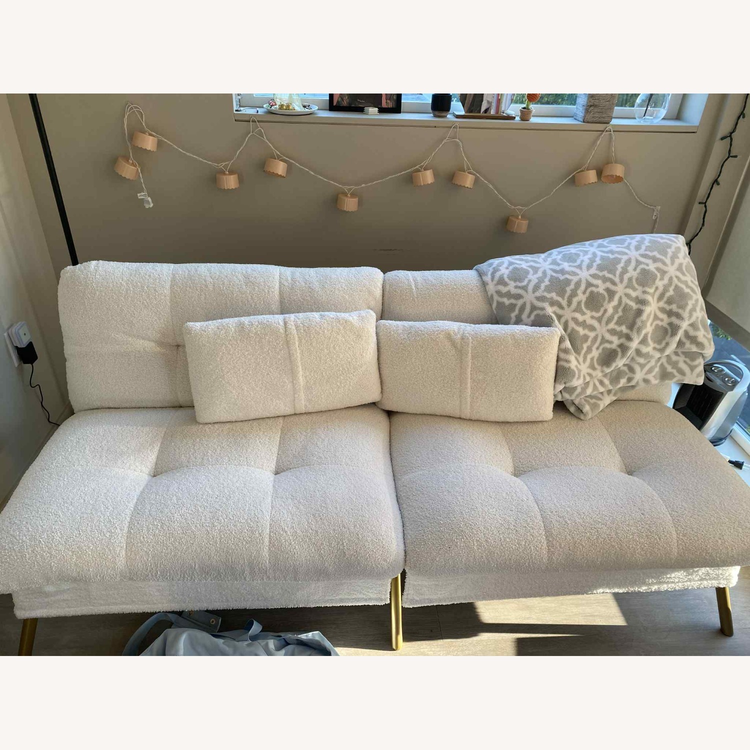 COMHOMA Convertible Futon Sofa Bed - image-1