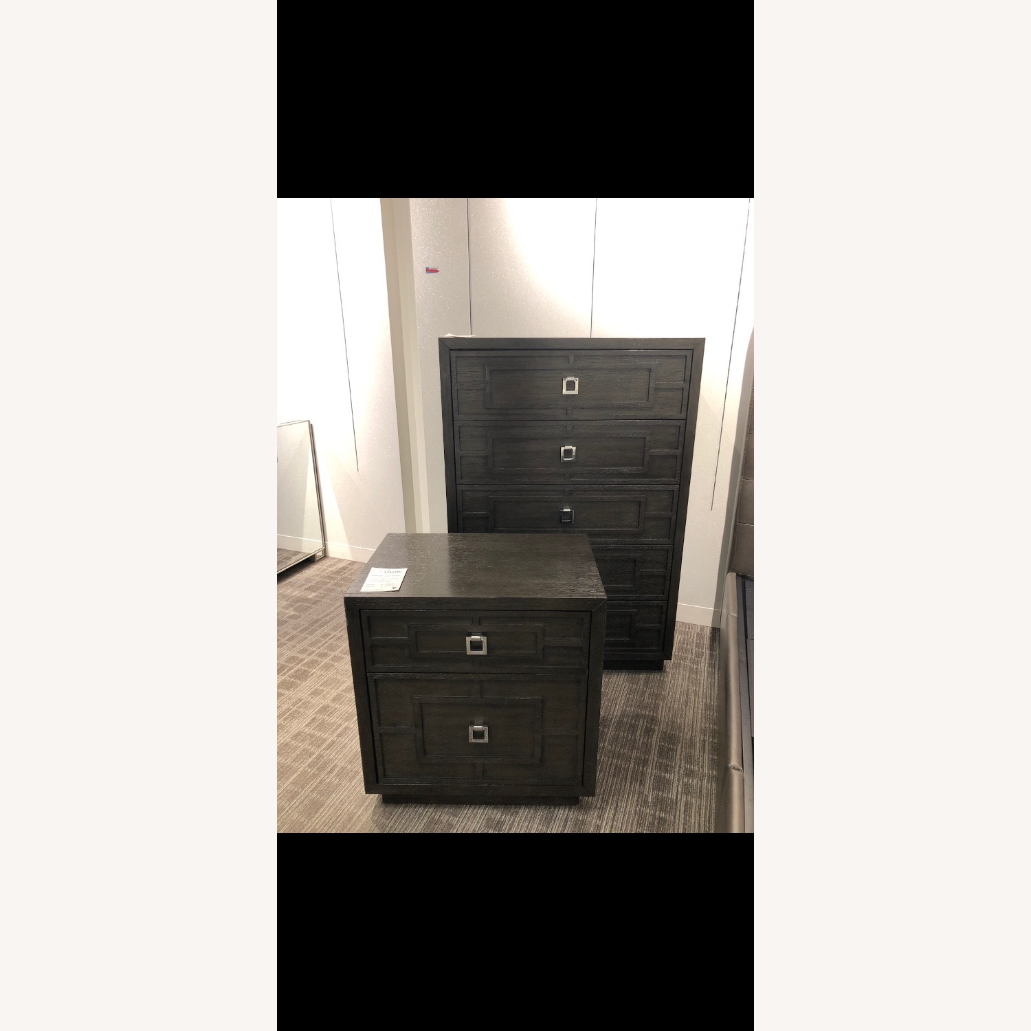Five Drawer Geometric Front Chests - image-2