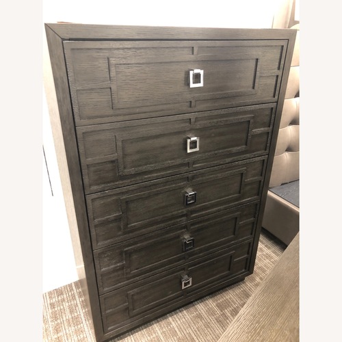 Used Five Drawer Geometric Front Chests for sale on AptDeco