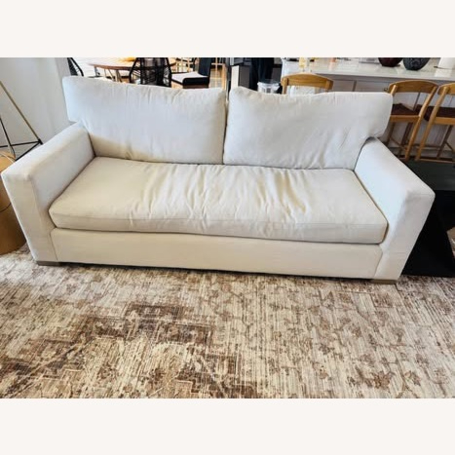 Crate & Barrel Axis Bench Sofa - image-2