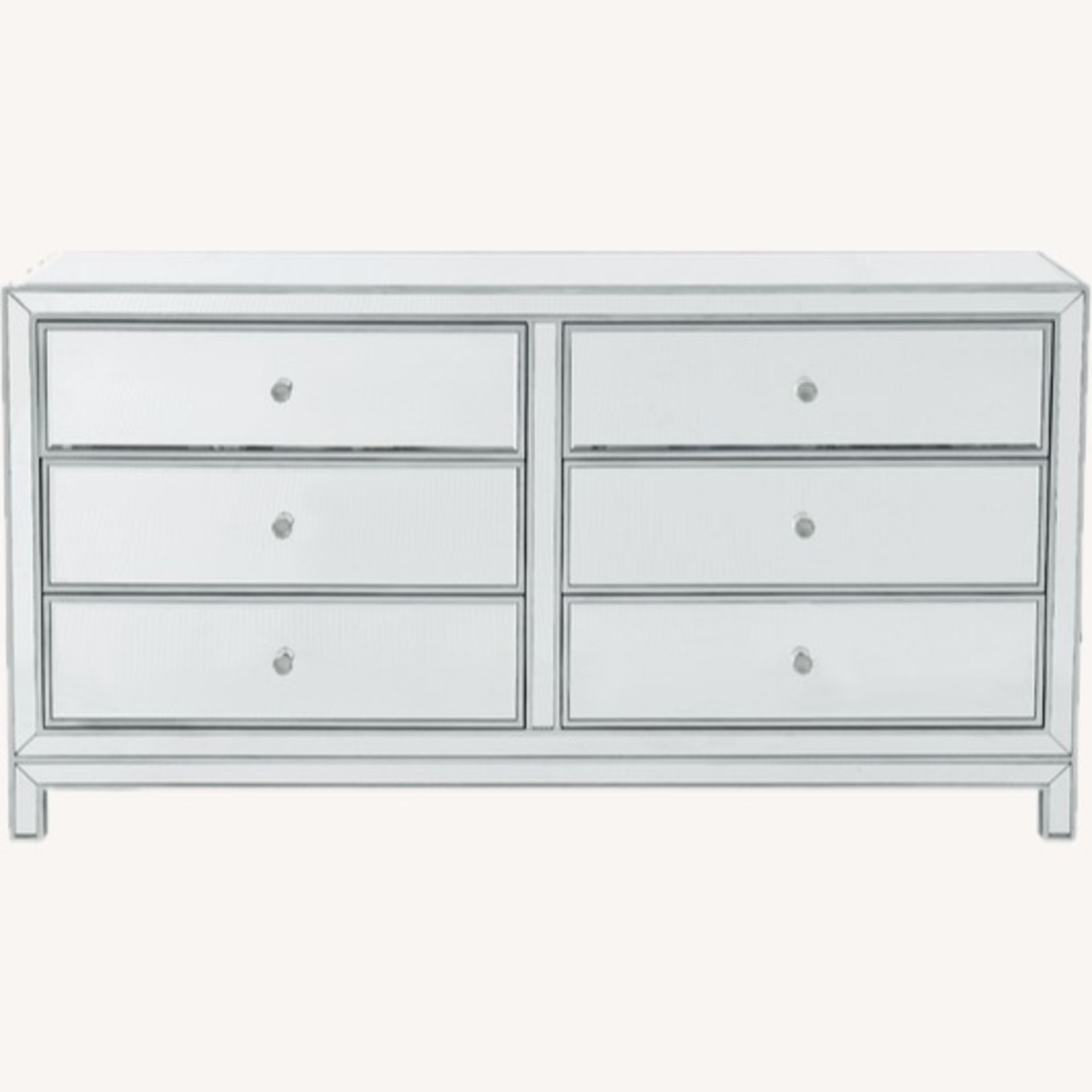 Wayfair 6 Drawer Mirrored Dresser - image-1
