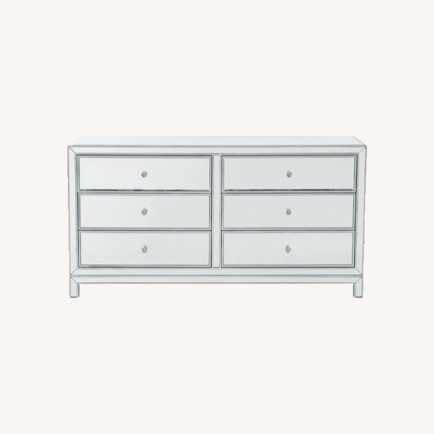 Wayfair 6 Drawer Mirrored Dresser - image-0