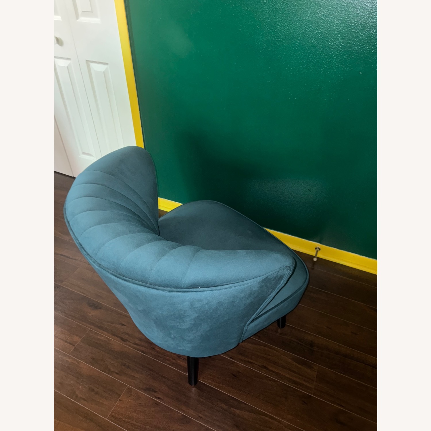 Organic Green Accent Chair - image-4