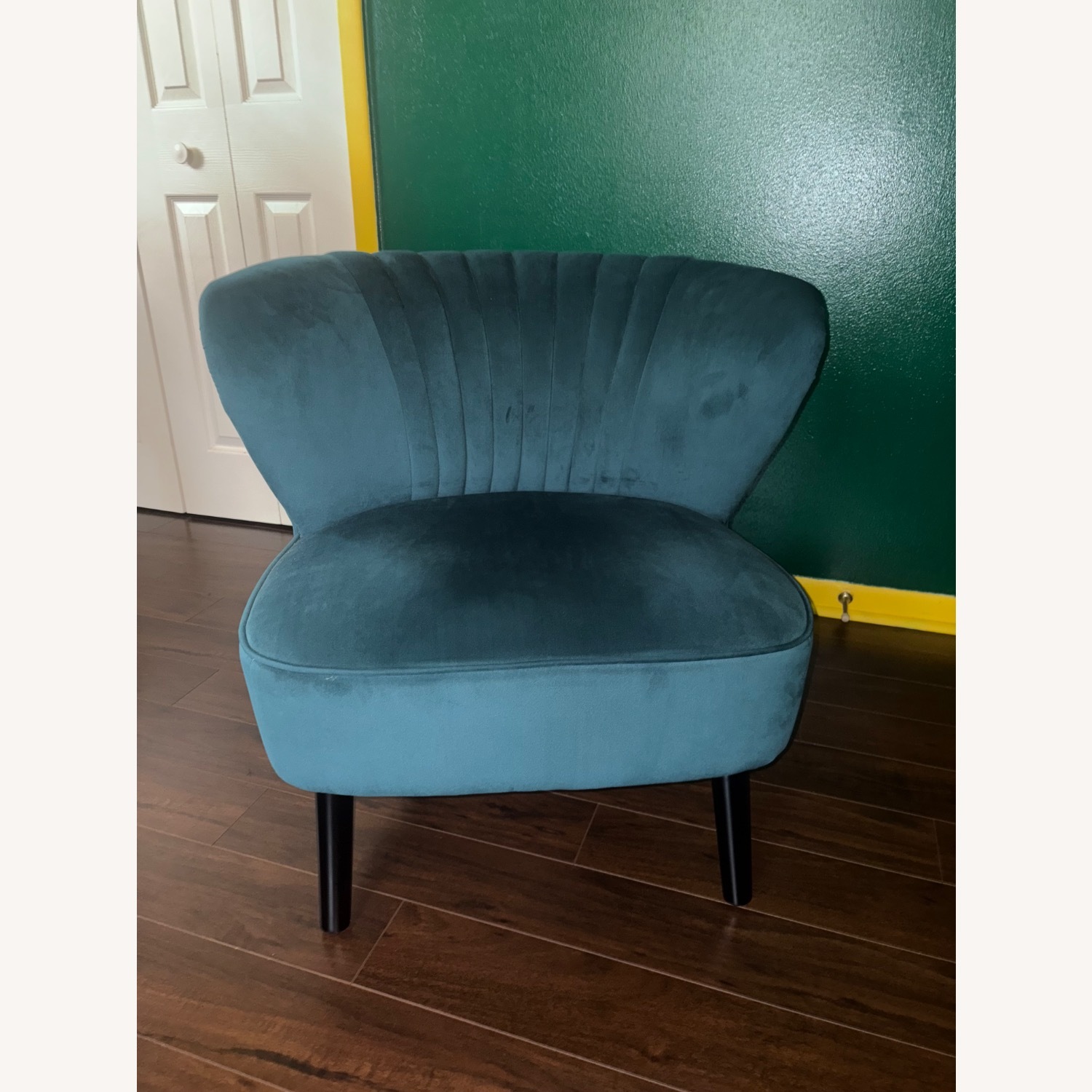 Organic Green Accent Chair - image-2