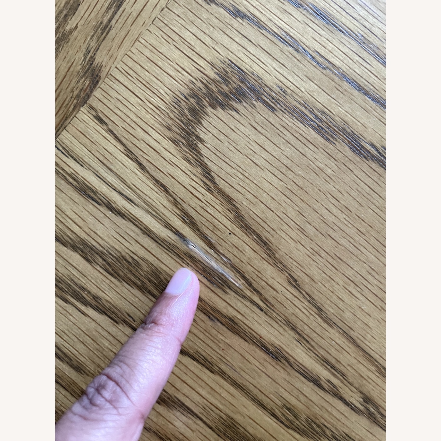 Crate & Barrel Knot Rustic Dining Table - image-5