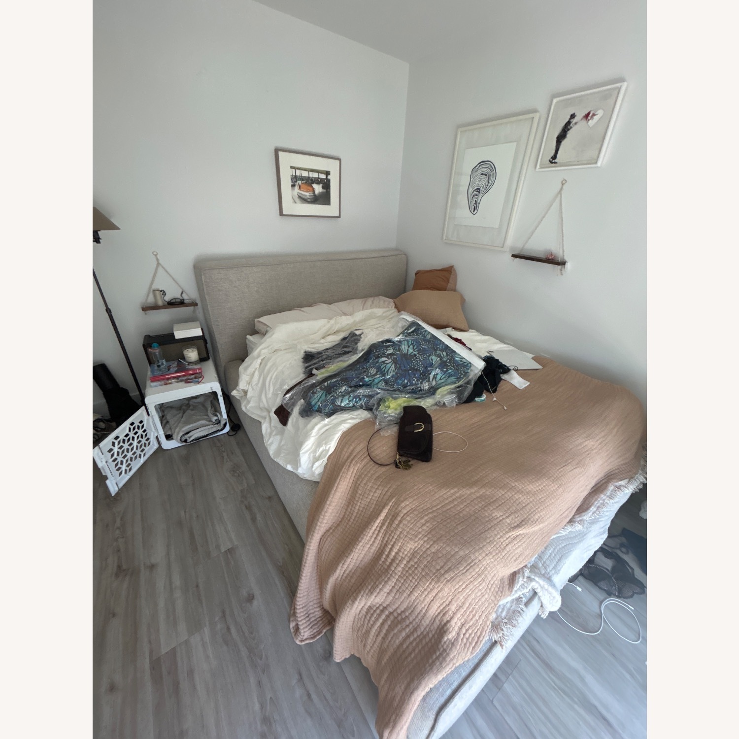 Bed Frame With Storage - image-1