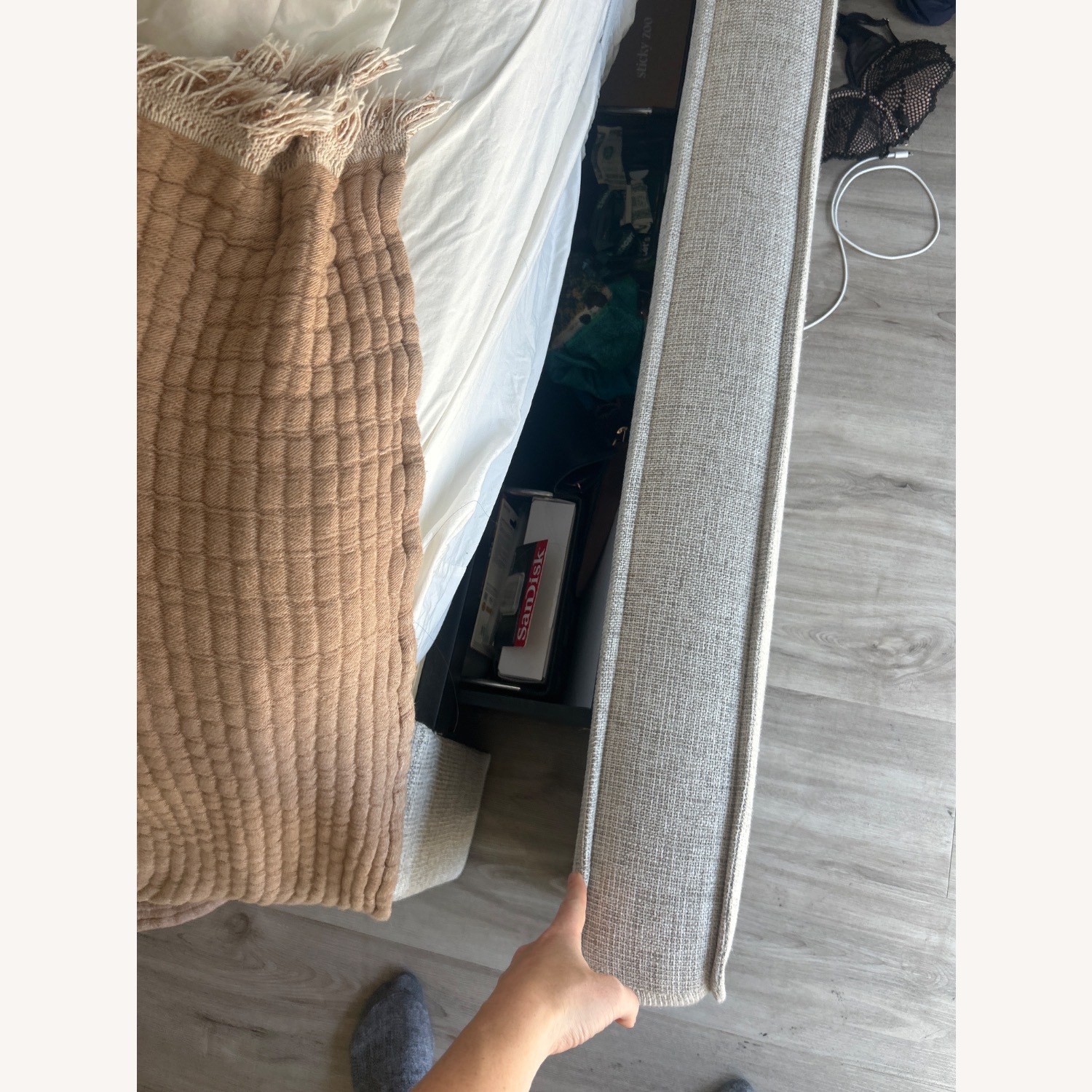 Bed Frame With Storage - image-2