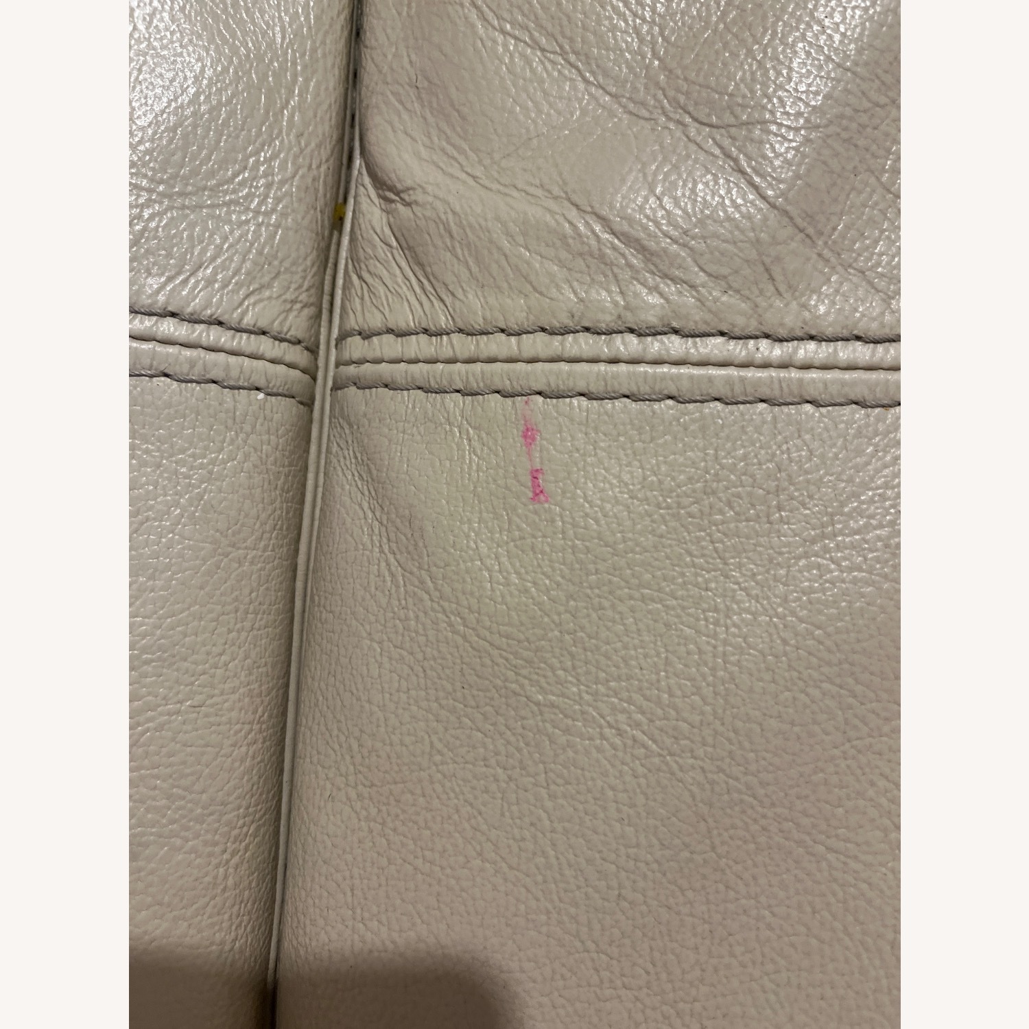 Off-White 3 Seat Sofa - image-5