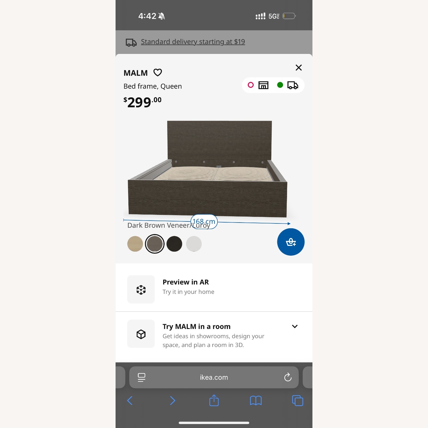 IKEA Malm Queen Size Bed - image-2