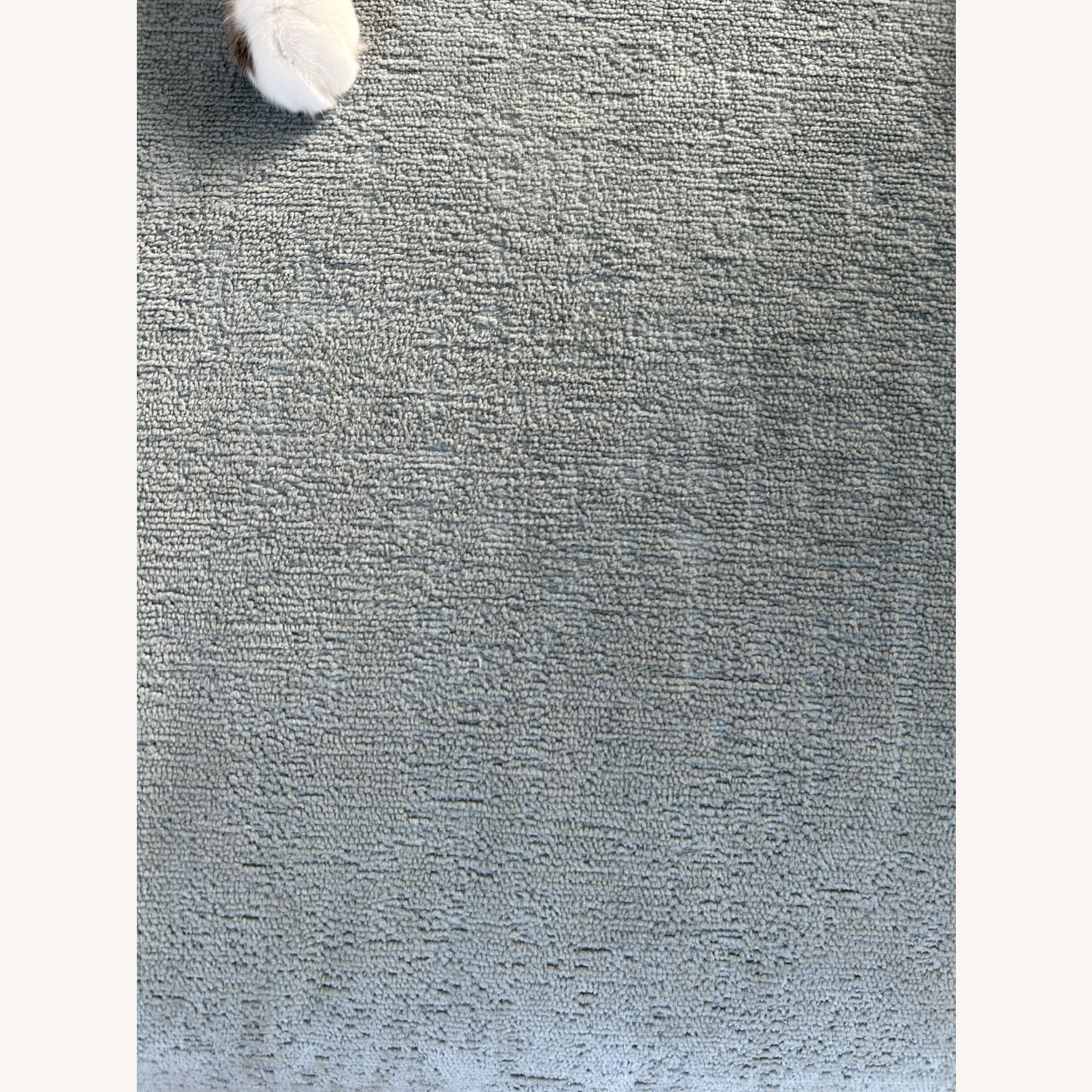 Joybird Plush Mist Wide Square Ottoman - image-4