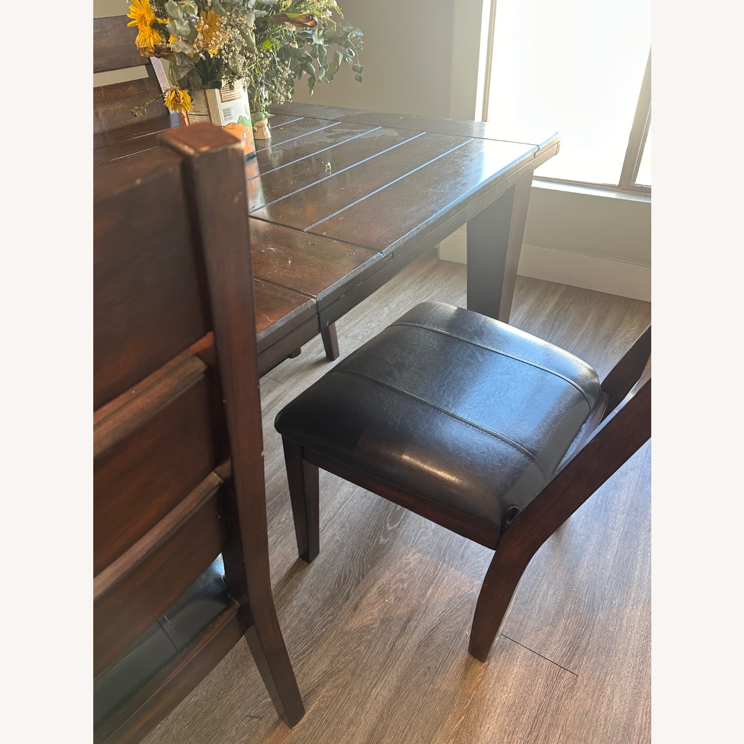 Solid Wood Large Dining Set - image-7