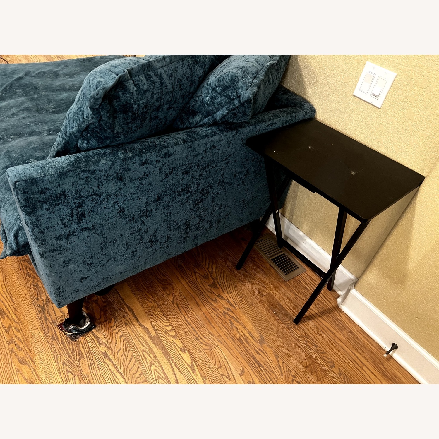 Joybird Denna Chaise in Prime Peacock - image-4