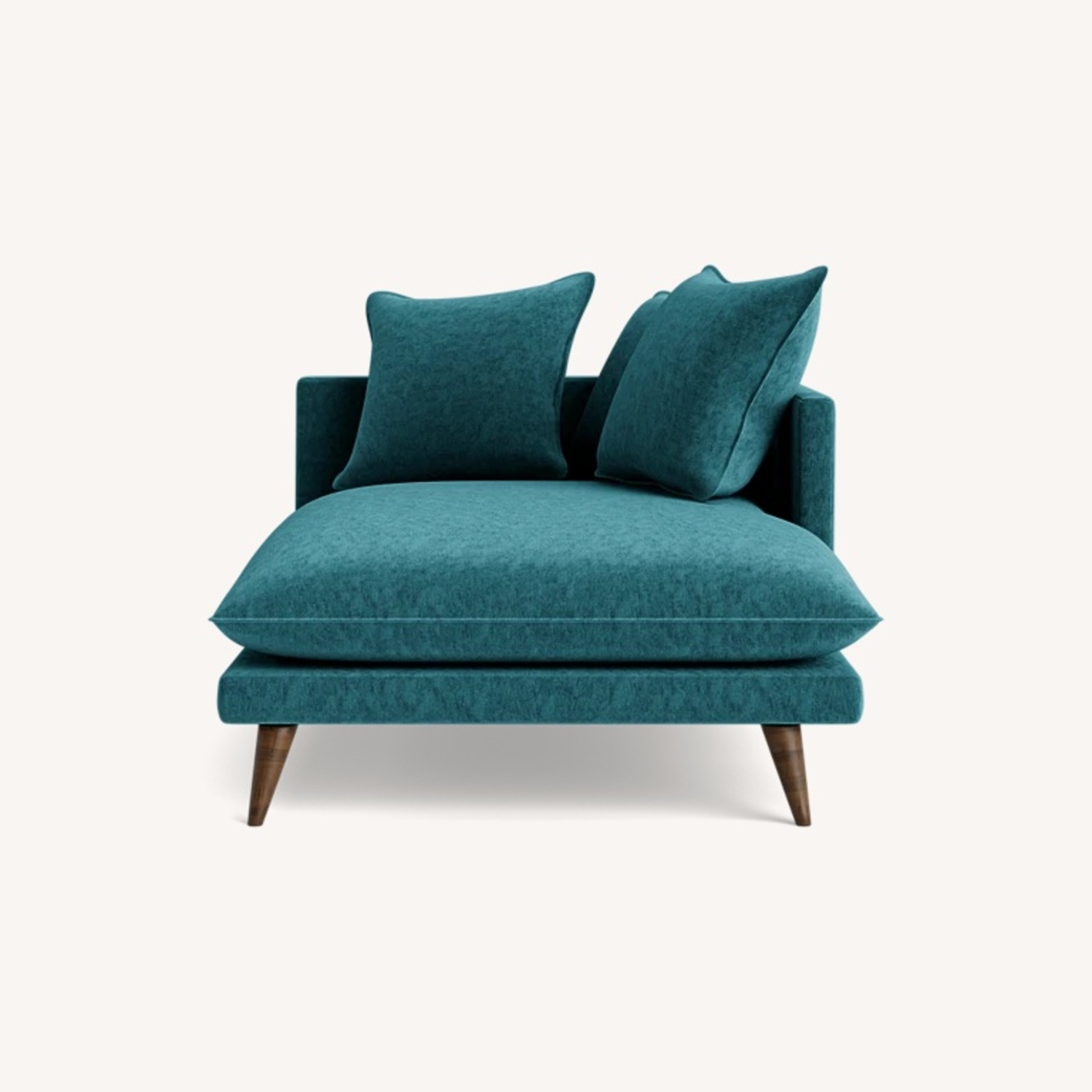 Joybird Denna Chaise in Prime Peacock - image-5