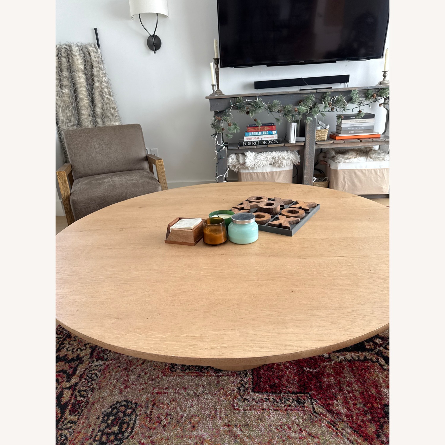 Restoration Hardware Oslo 60" Coffee Table - image-4