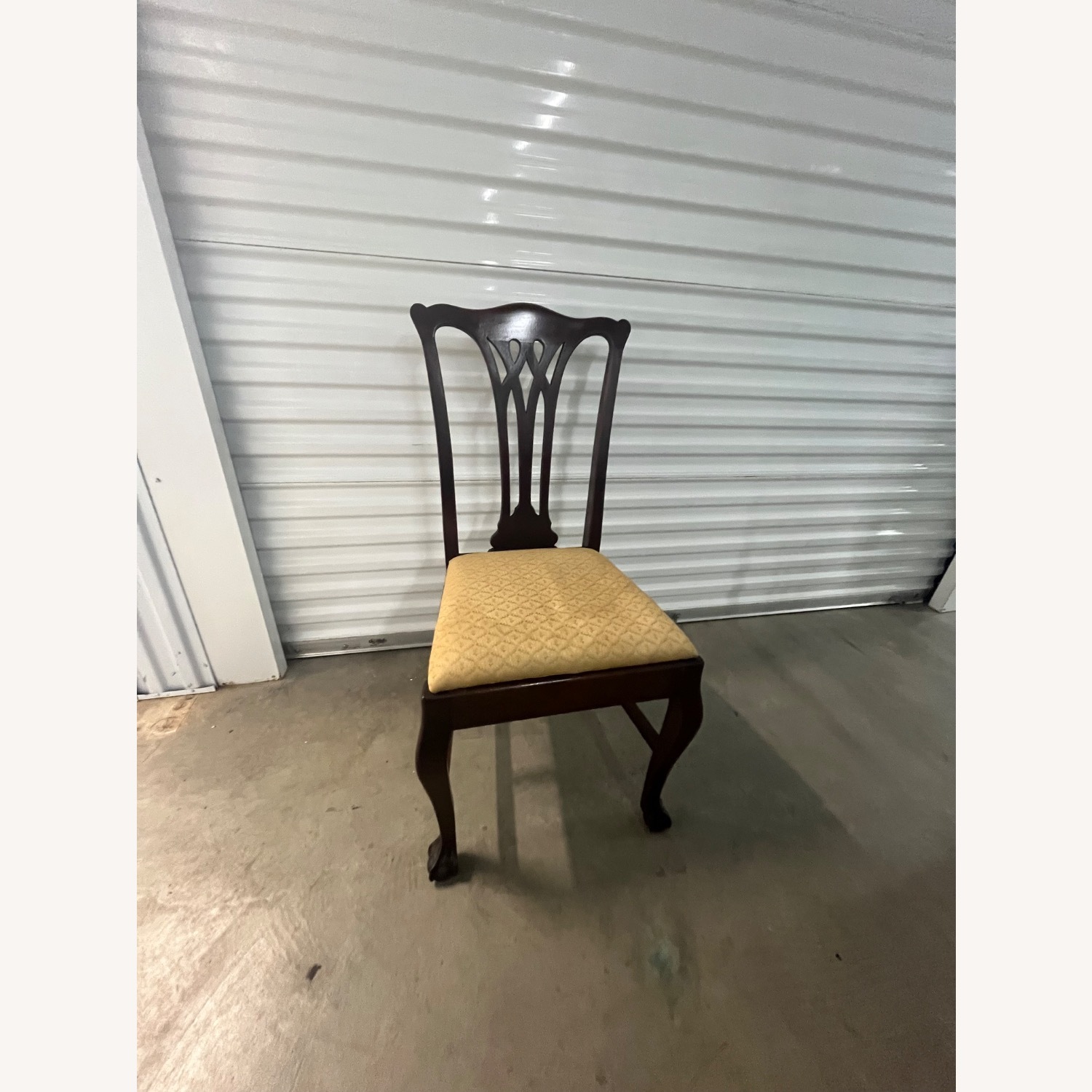 Solid Mahogany Round Dining Table and Chairs  - image-3