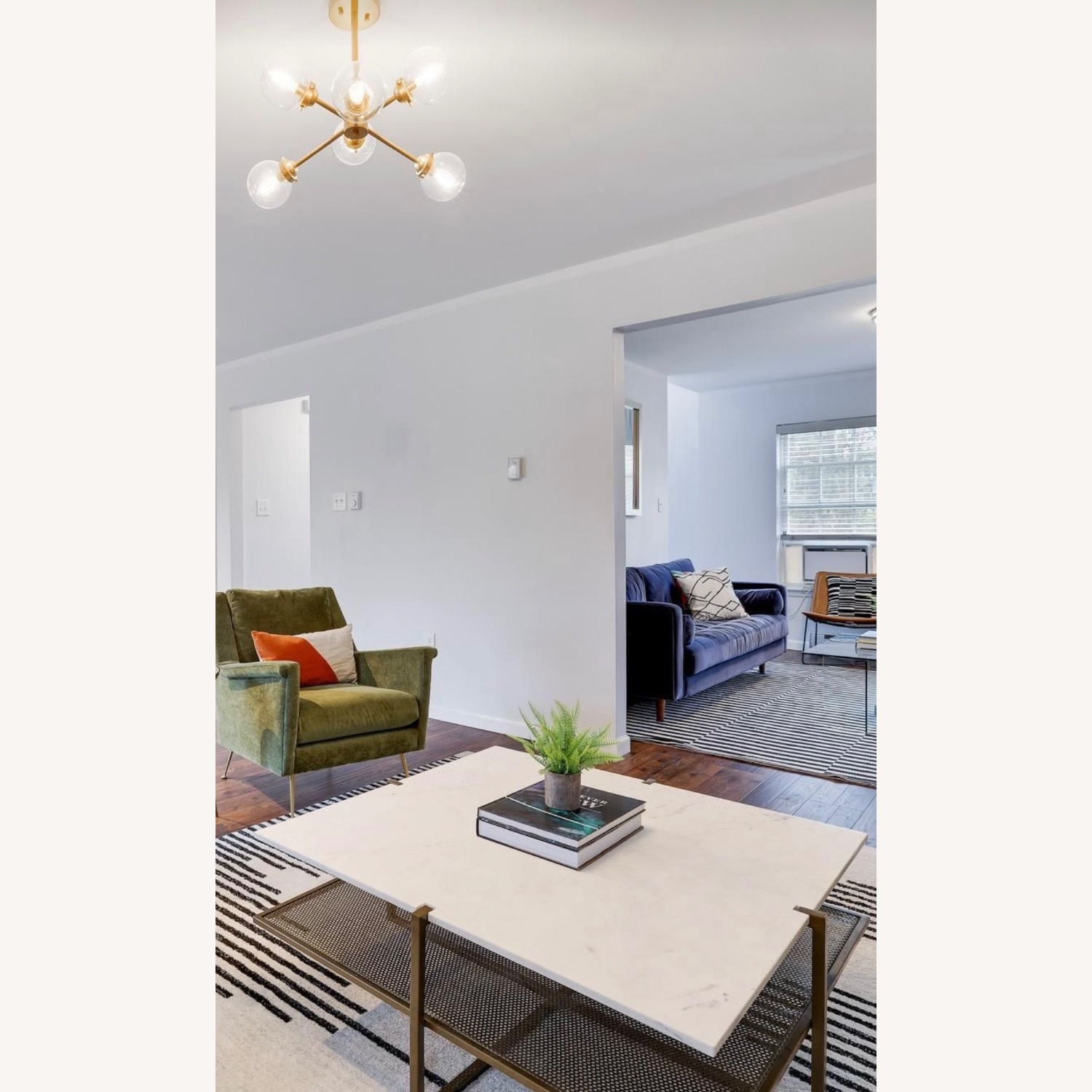 Hyla Square Marble Coffee Table (41") - image-2