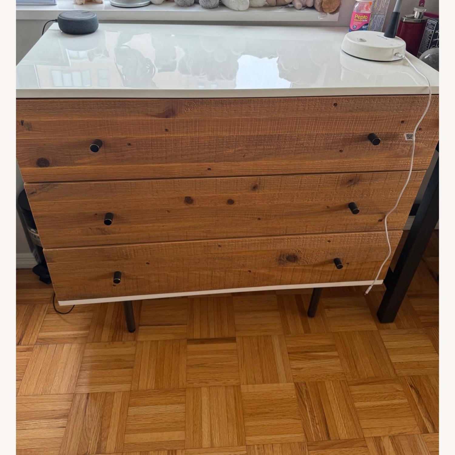 West Elm Reclaimed Wood 3-Drawer Dresser - image-3