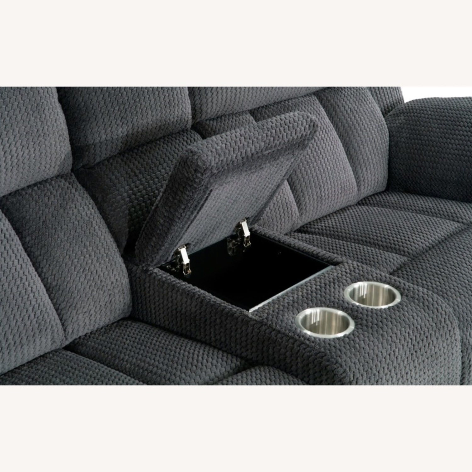 Trevor Gray Loveseat - image-4