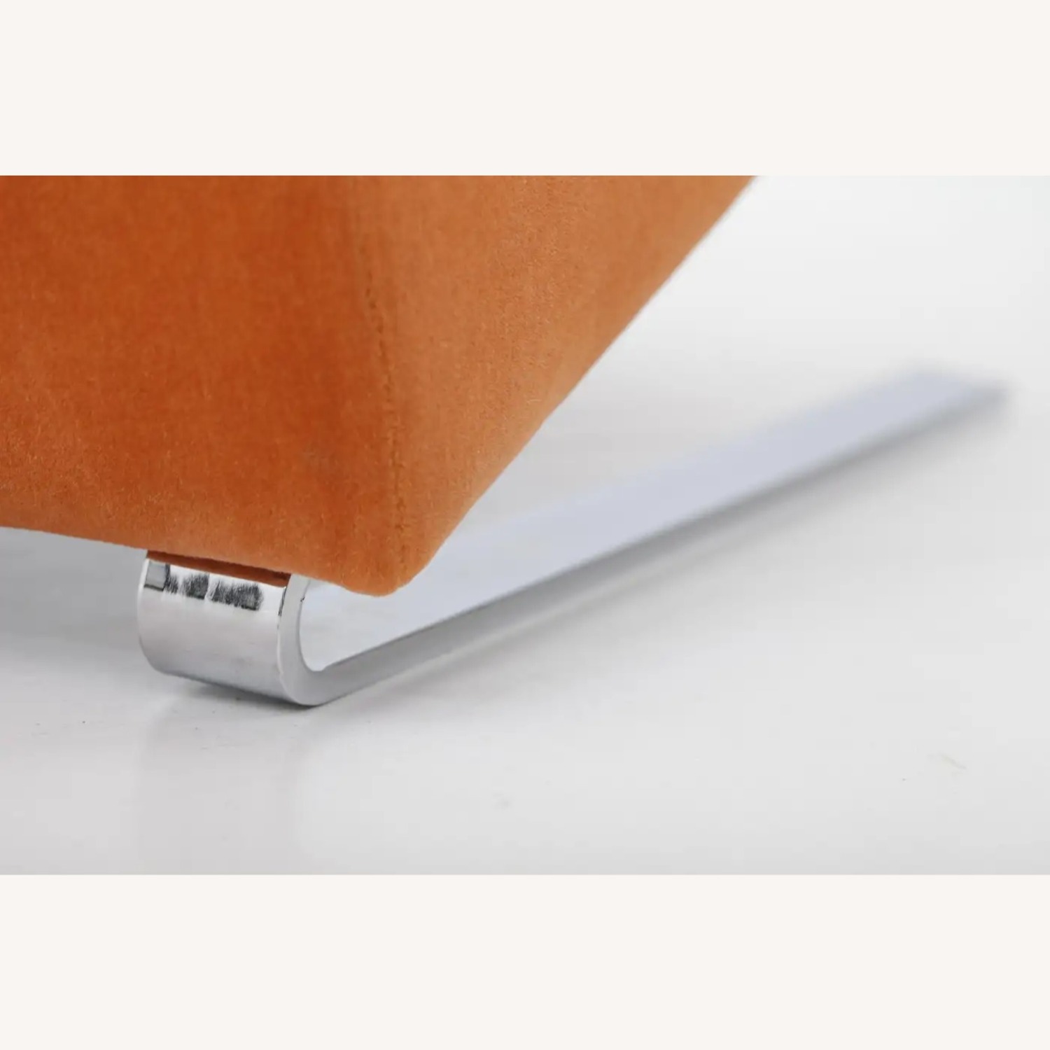 Tilt Sofa in Orange Mohair, Circa 1980 - image-5