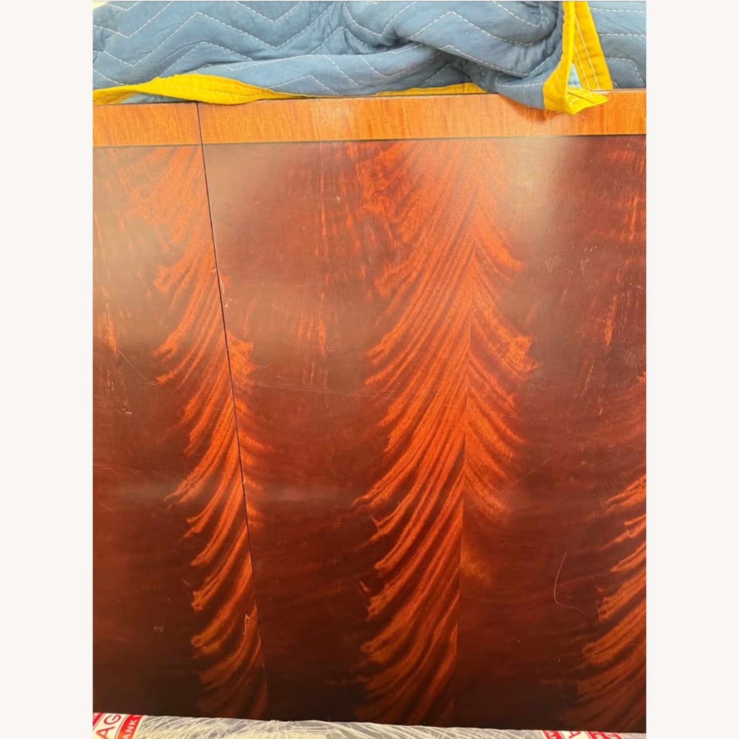 Ethan Allen Mahogany Pedestal Dining Table - image-9