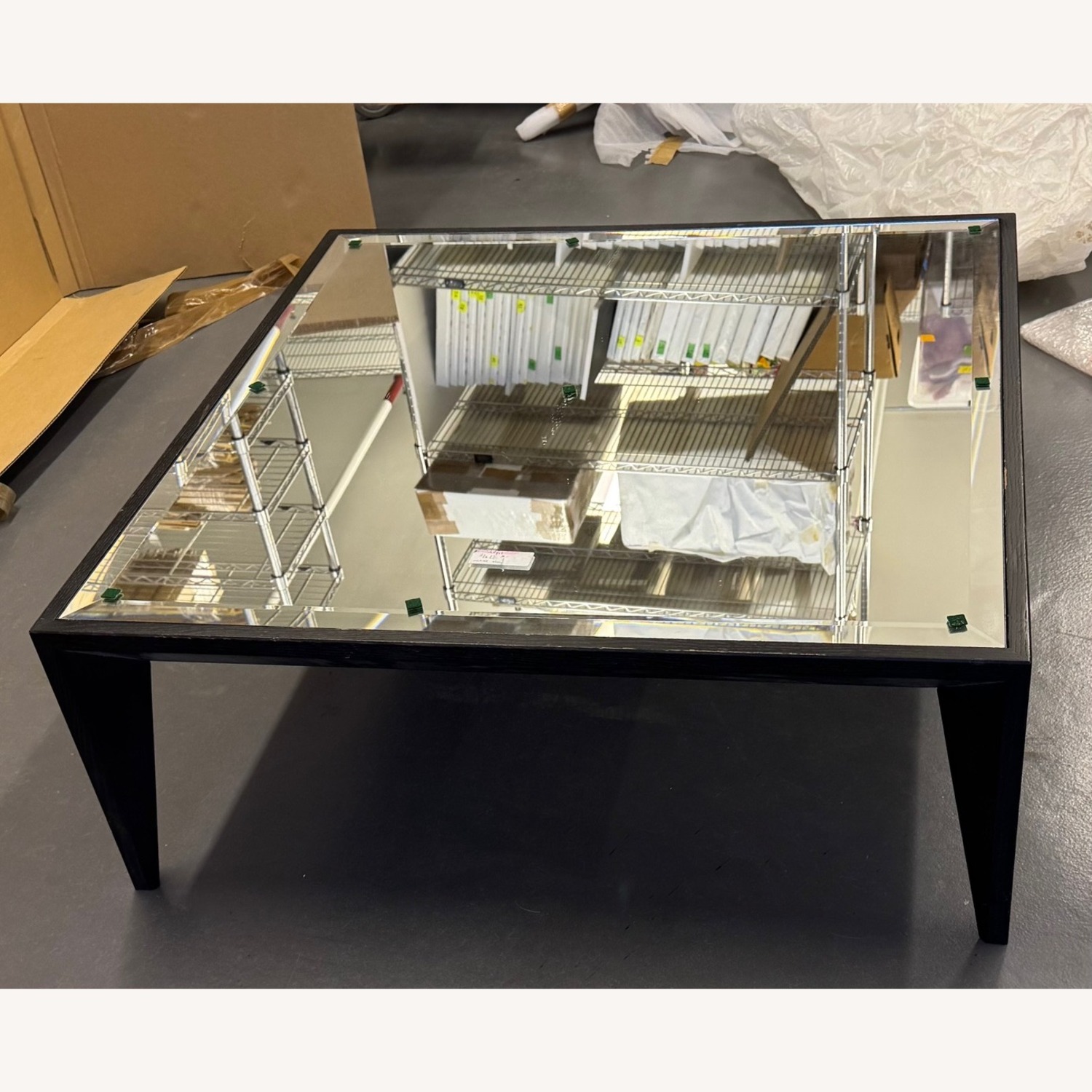 Conran Shop Coffee Table With Mirrored Top  - image-1