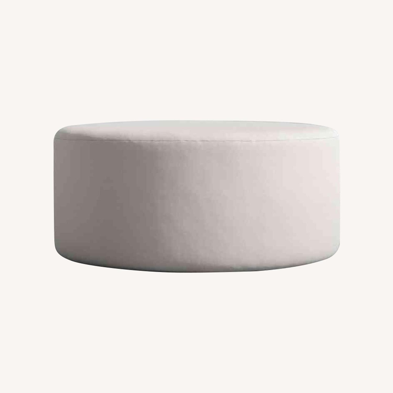 Rove Concepts Off-White Nova Pouf - Large - image-0