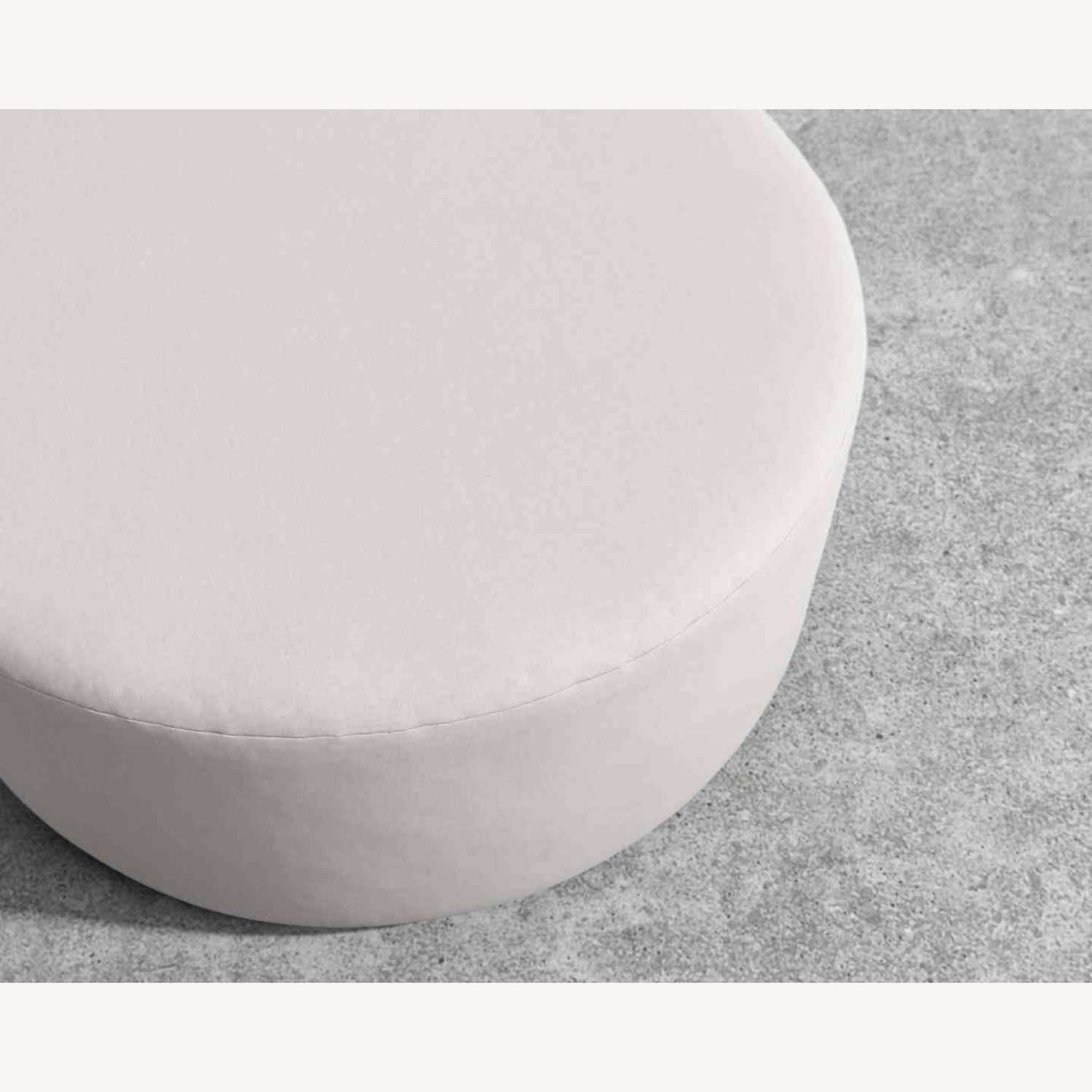 Rove Concepts Off-White Nova Pouf - Large - image-3