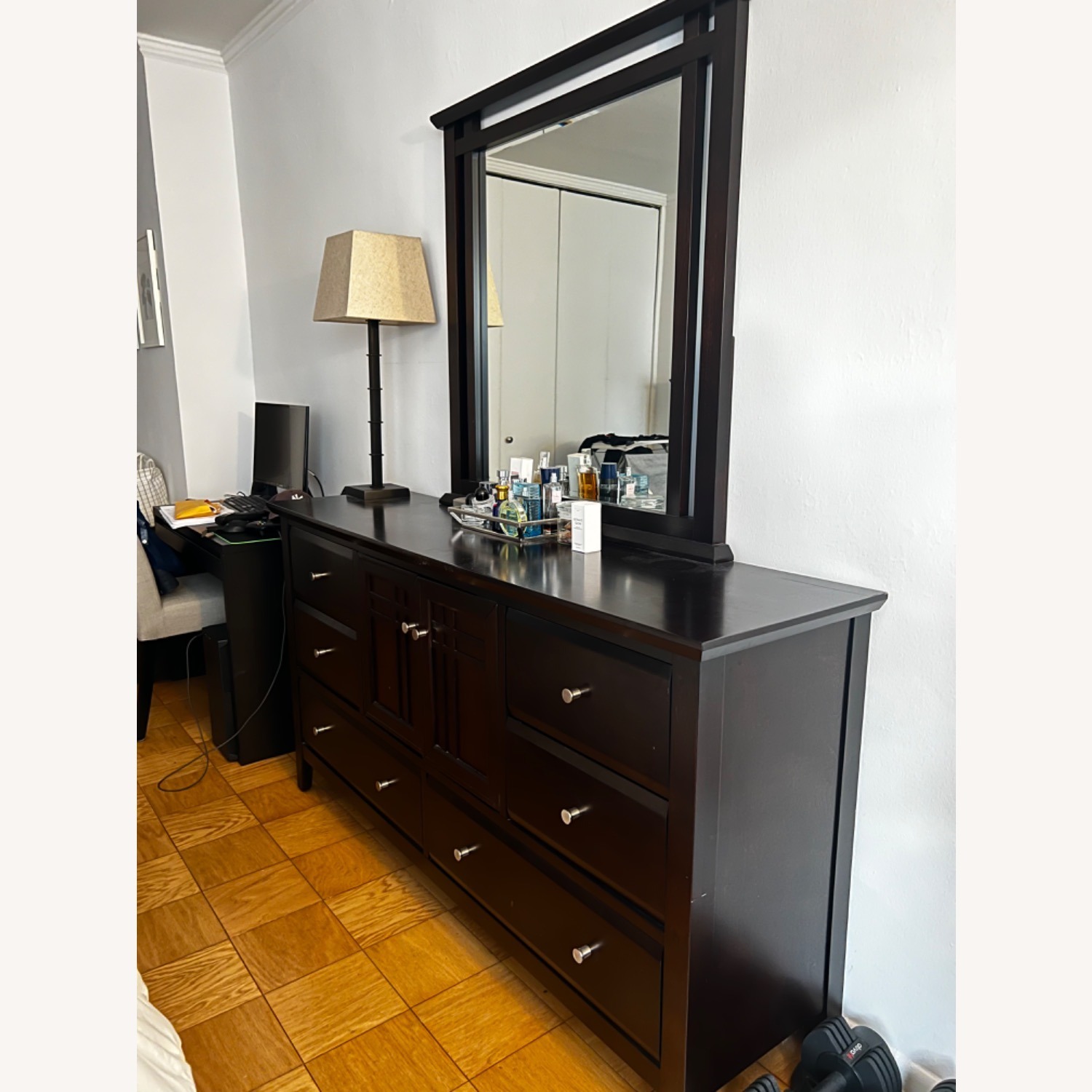Macy's Edgewater Dresser with Mirror - image-2
