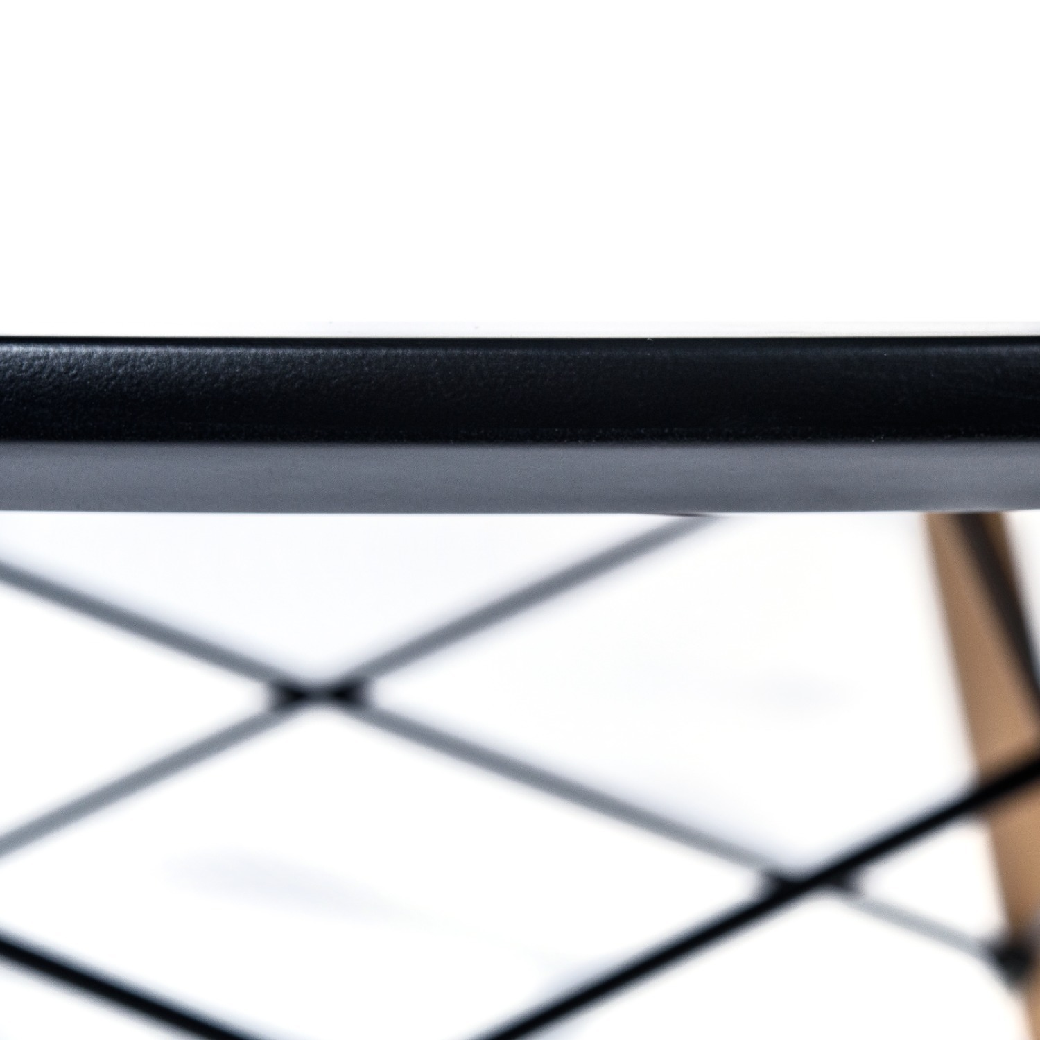 Dover Round Black MDF Wood Dining Table - image-7