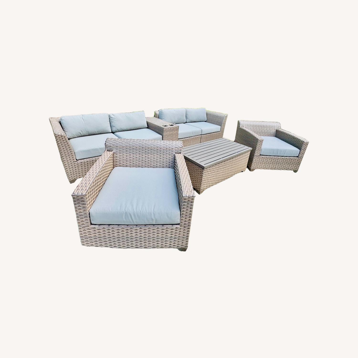 Rattan Patio Furniture Set - image-0