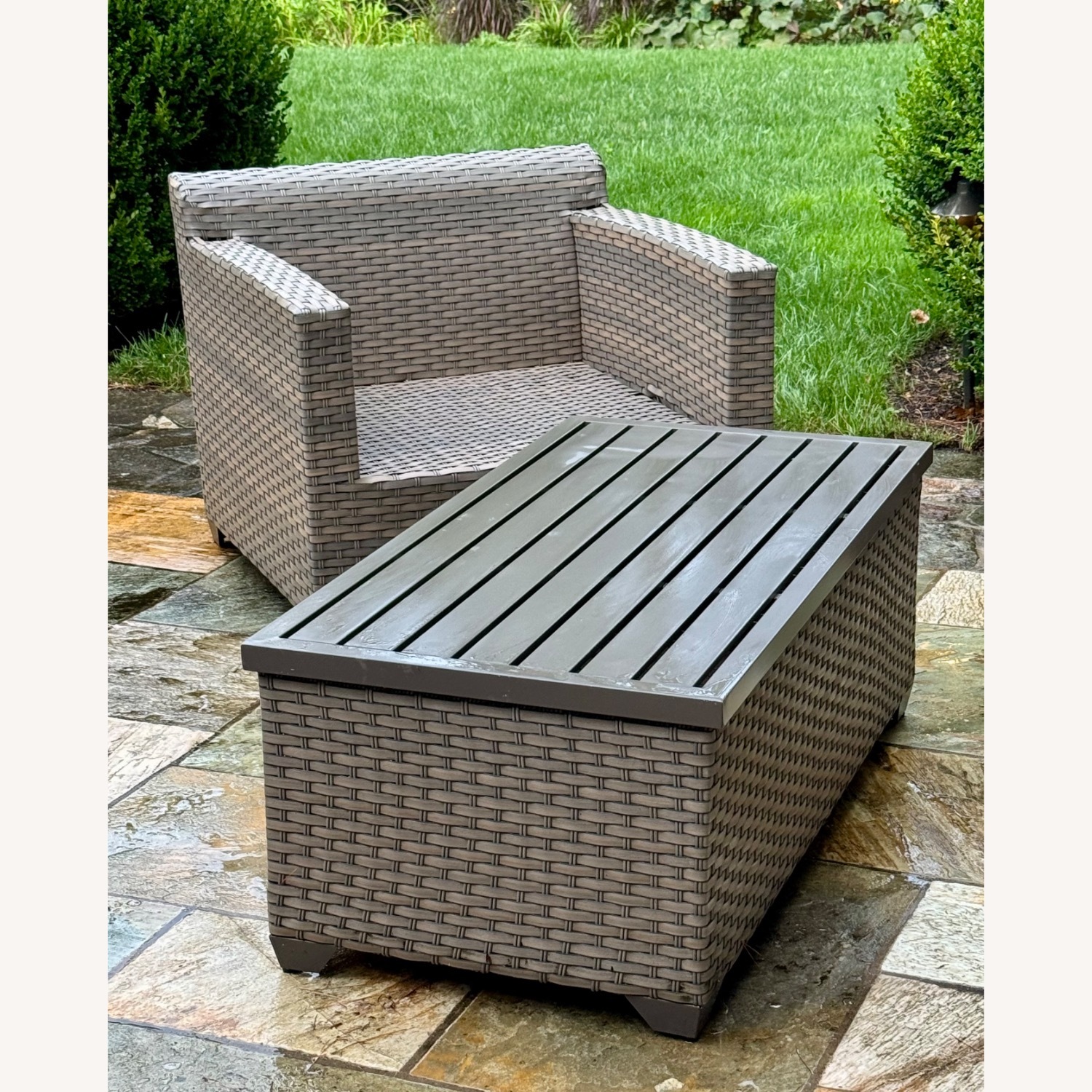 Rattan Patio Furniture Set - image-6