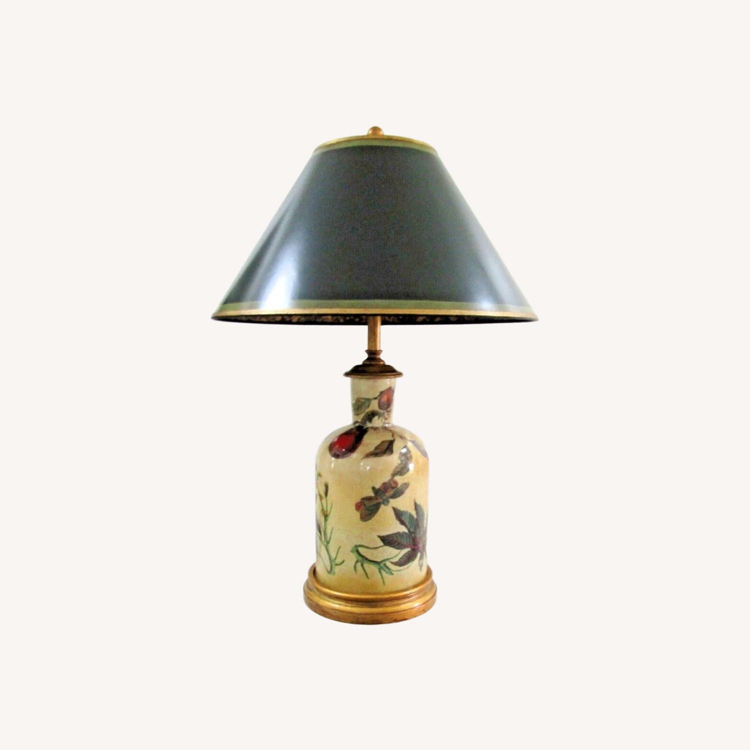 Theodore Alexander Porcelain Botanical Table Lamp - image-0