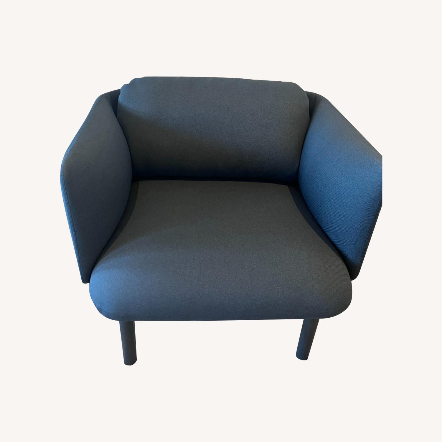 Poppin Navy Blue Chair - image-0