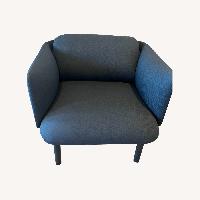 Poppin Navy Blue Chair